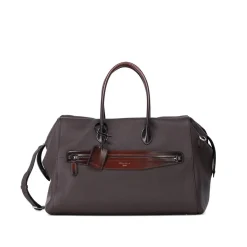 Santoni Weekender aus Leder braun Weekender