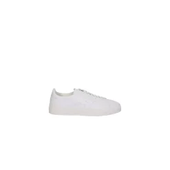Santoni White Panelled Design Sneakers Neutrals Low-Top-Sneaker