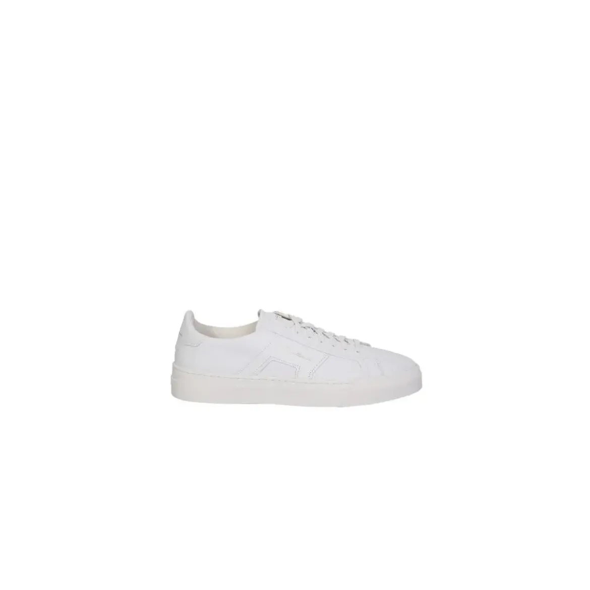 Santoni White Panelled Design Sneakers Neutrals Low-Top-Sneaker
