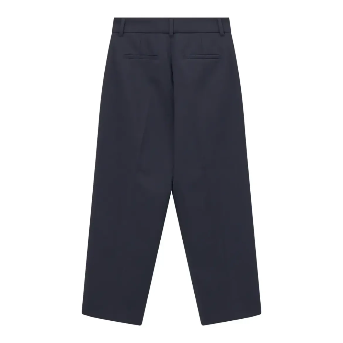 Seductive Bundfaltenhose Sloanne dunkelblau Hose