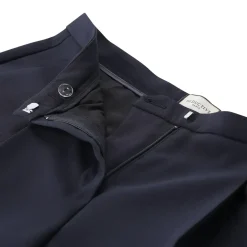 Seductive Stoffhose Louella blau Stoffhose