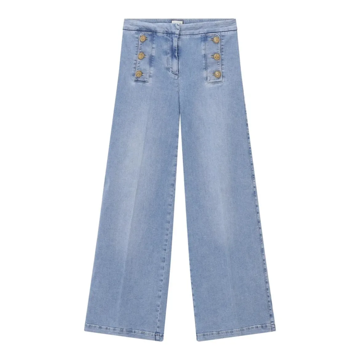 Seductive Wide-Leg Jeans Bridget blau Wide Leg Jeans