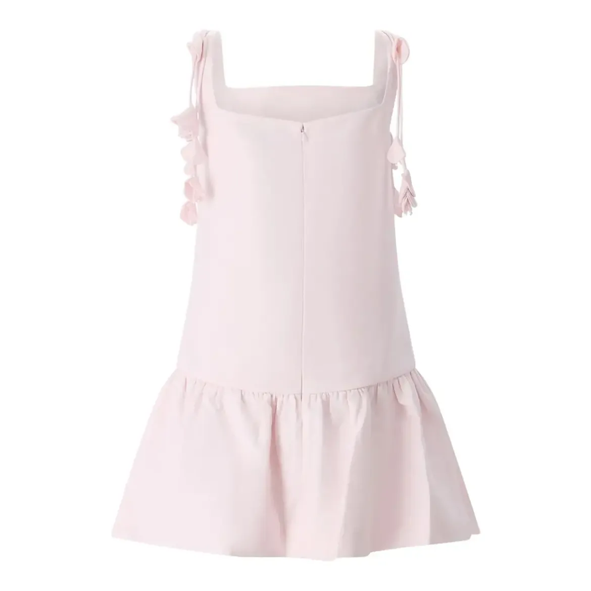 Self Portrait Minikleid mit Blumendetails pink Minikleid