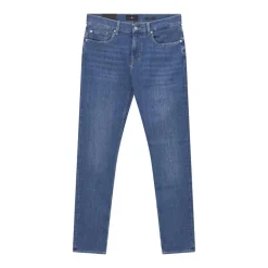 Seven for all Mankind Slimmy Jeans blau Slim-Fit-Jeans