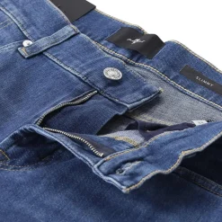 Seven for all Mankind Slimmy Jeans blau Slim-Fit-Jeans