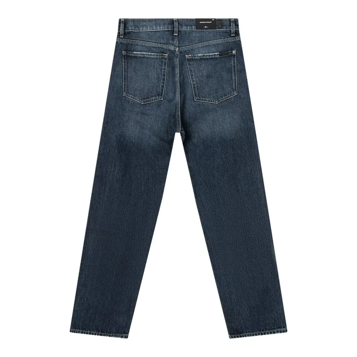 Seven for all Mankind Straight-Fit Jeans blau Straight Leg Jeans