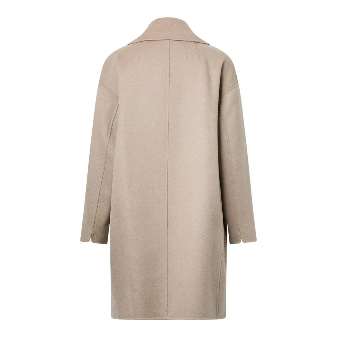 S Max Mara Kurzmantel Eden aus Schurwolle braun Wollmantel