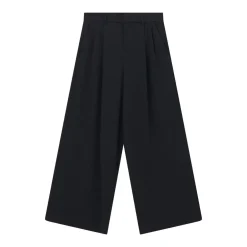 S Max Mara Weite Hose Donata blau Marlene-Hose