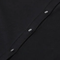 Sminfinity Hemdbluse aus Leinenmix schwarz Bluse