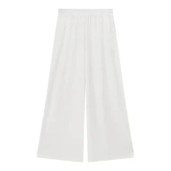 Sminfinity Hose aus Leinenmix weiß Stoffhose