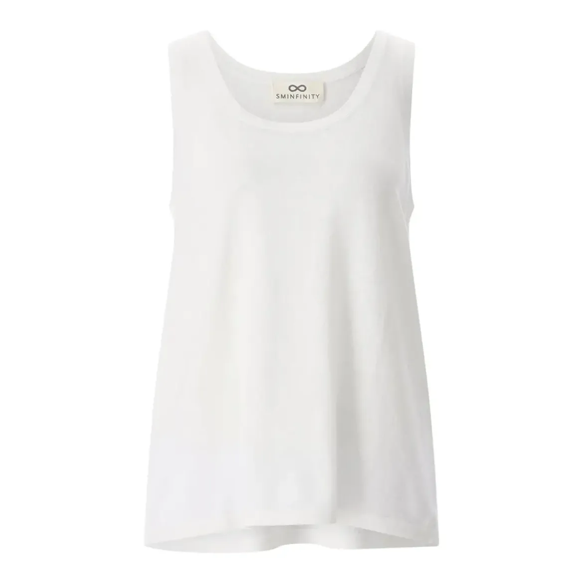 Sminfinity Top aus Leinenmix schwarz Top