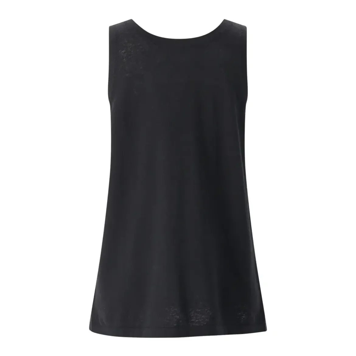 Sminfinity Top aus Leinenmix schwarz Top
