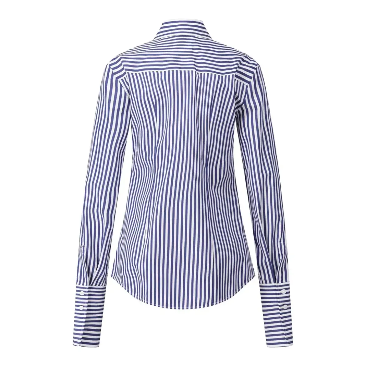 Sportmax Hemdbluse Conio mit Streifen blau Bluse
