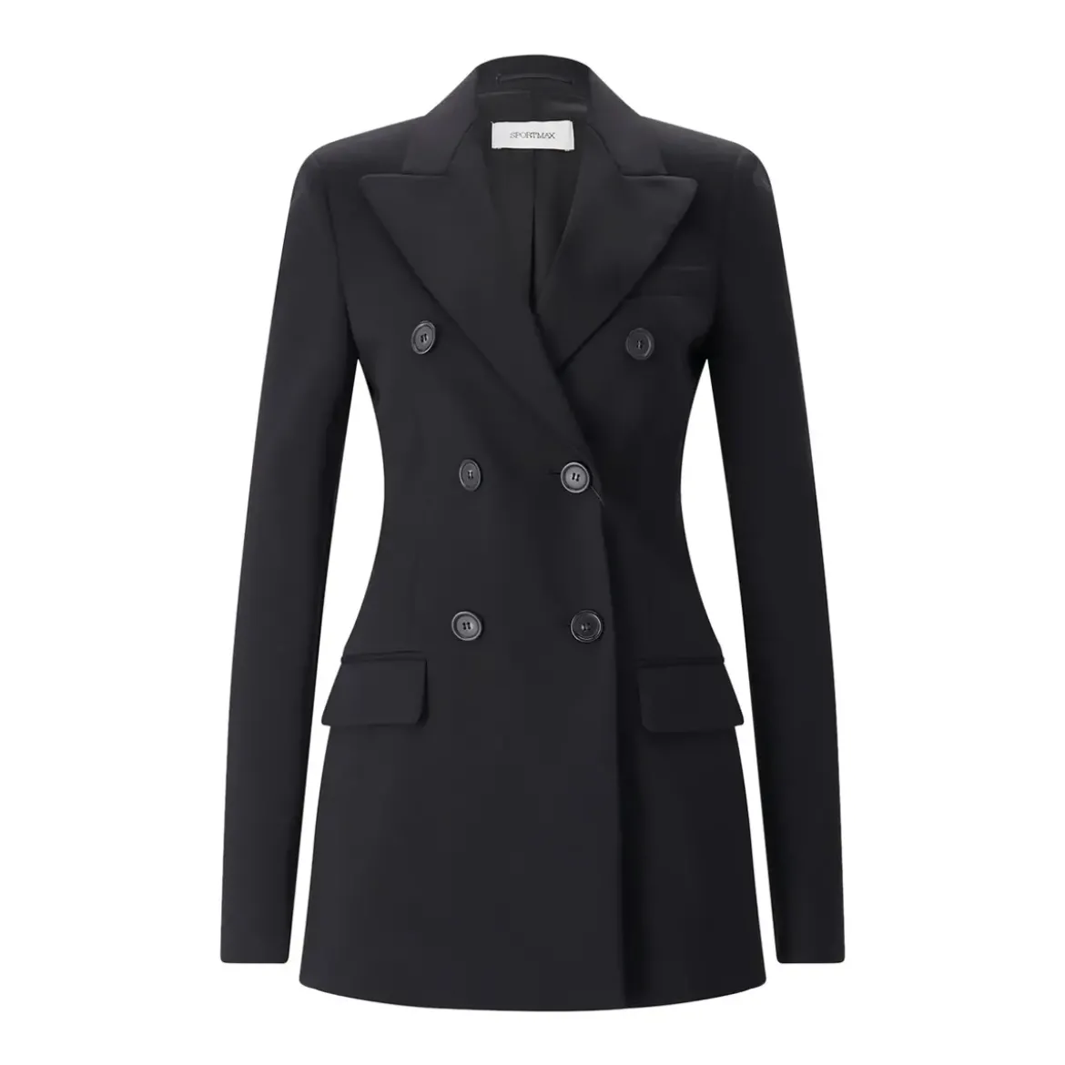 Sportmax Zweireihiger Blazer Arco schwarz Blazer