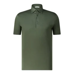 Stefan Brandt Poloshirt Luca grün Poloshirt