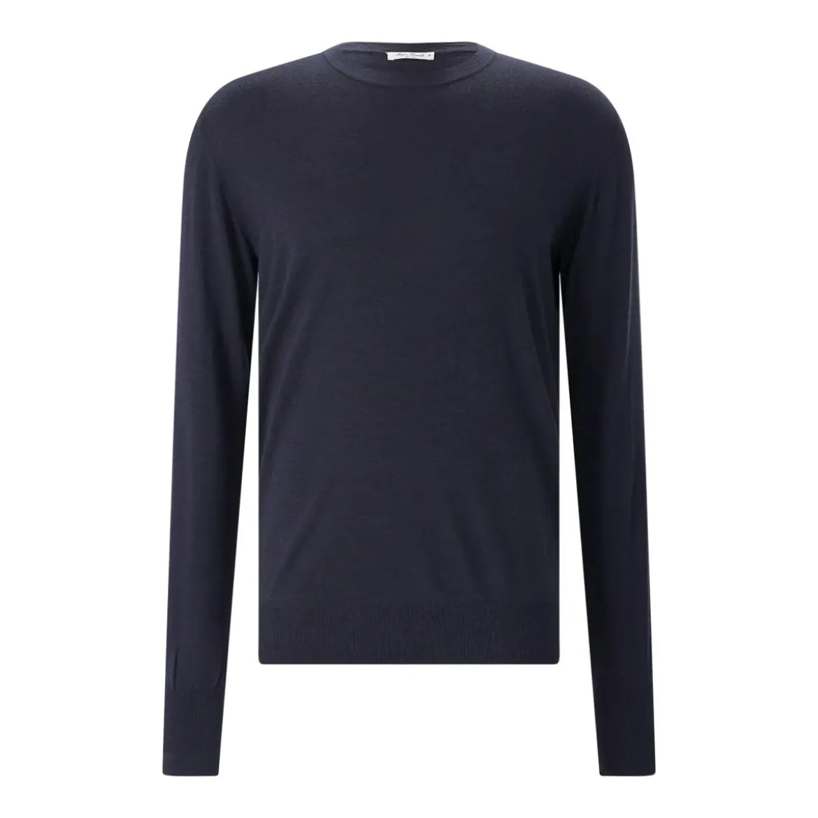Stefan Brandt Pullover Enno aus Wolle dunkelblau Longsleeve