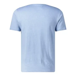 Stefan Brandt T-Shirt Enno aus Leinen blau T-Shirt
