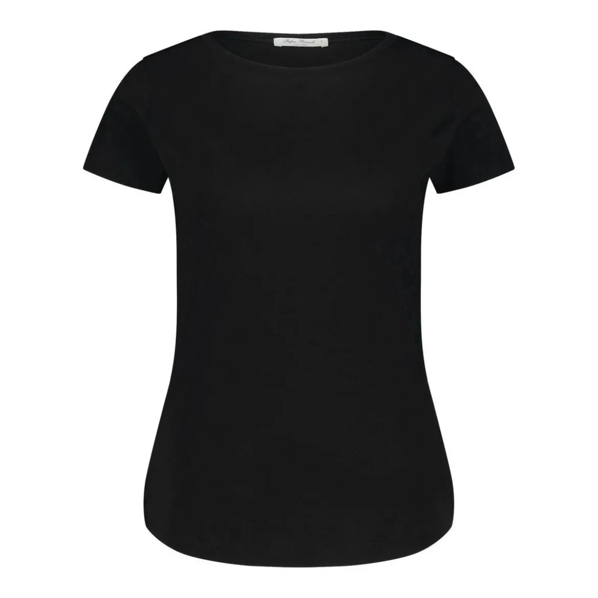 Stefan Brandt T-Shirt Fanny aus Baumwolle Schwarz T-Shirt