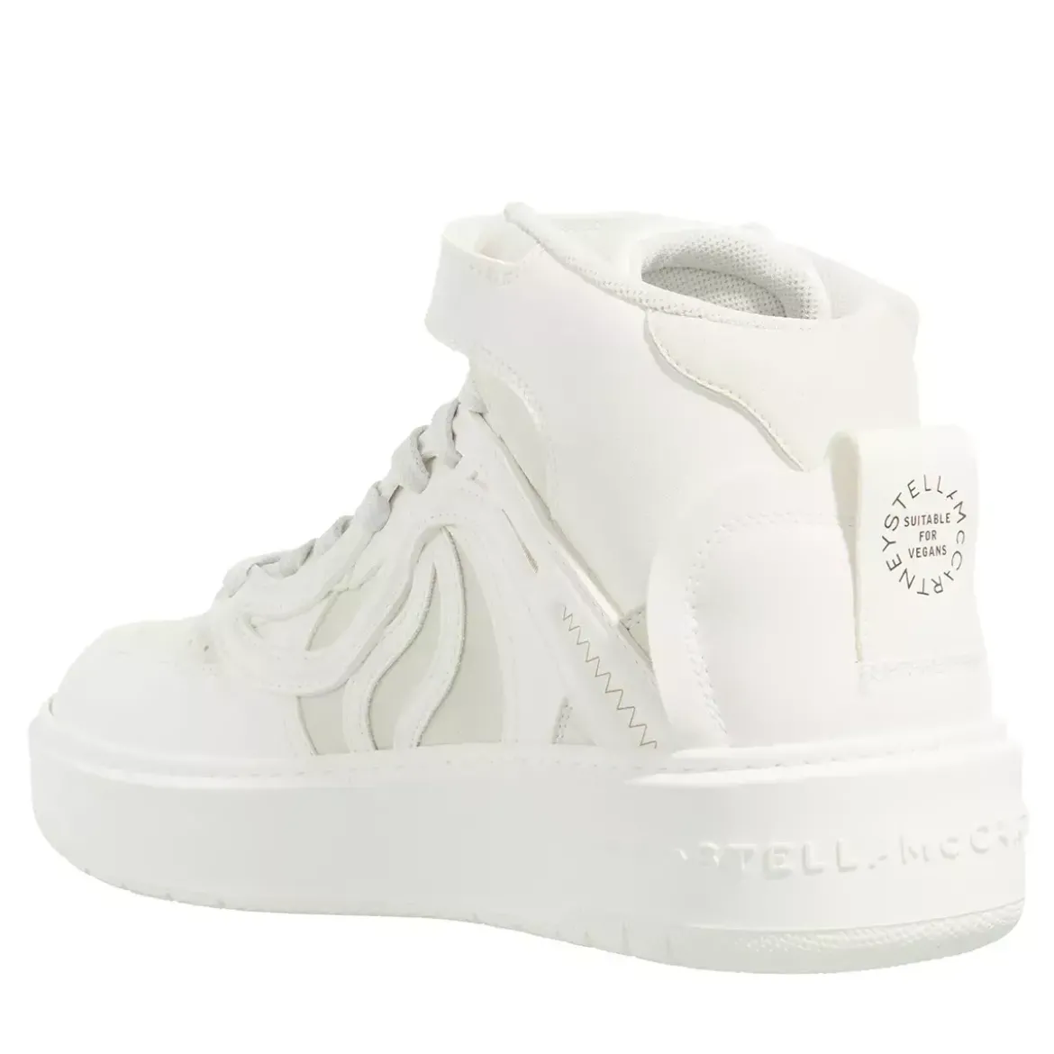 Stella McCartney Ice Coloured S Wave 2 High Top Sneakers White High-Top-Sneaker