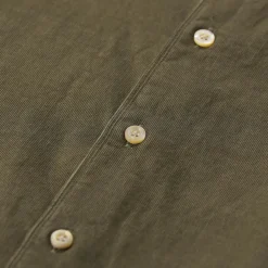 STENSTRÖMS Regular-Fit Cordhemd aus Baumwolle blau Hemd