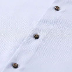 STENSTRÖMS Regular-Fit Hemd aus Baumwolle blau Hemd