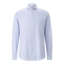STENSTRÖMS Regular-Fit Hemd aus Baumwolle blau Hemd