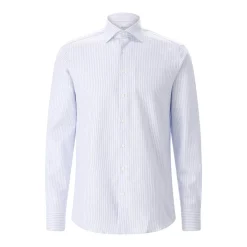 STENSTRÖMS Regular-Fit Hemd aus Baumwolle blau Hemd