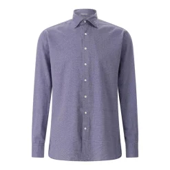 STENSTRÖMS Regular-Fit Hemd aus Baumwolle blau Hemd