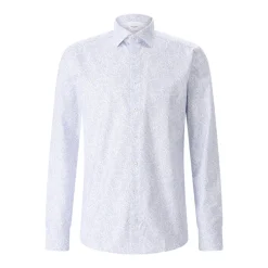 STENSTRÖMS Regular-Fit Hemd mit Paisleymuster blau Hemd