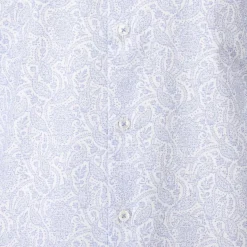STENSTRÖMS Regular-Fit Hemd mit Paisleymuster blau Hemd