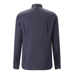 STENSTRÖMS Slim-Fit Hemd aus Baumwolle dunkelblau Hemd