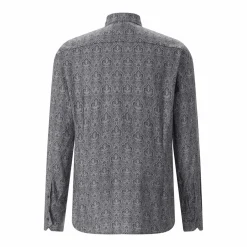 STENSTRÖMS Slim-Fit Hemd aus Baumwolle grau Hemd