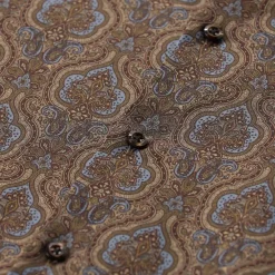 STENSTRÖMS Slim-Fit Hemd aus Baumwolle grau Hemd