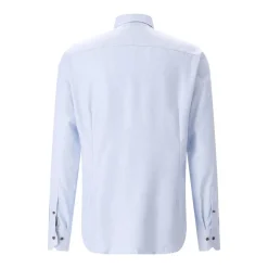 STENSTRÖMS Slim-Fit Hemd aus Baumwolle blau Hemd