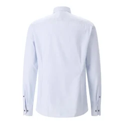 STENSTRÖMS Slim-Fit Hemd aus Baumwolle blau Hemd