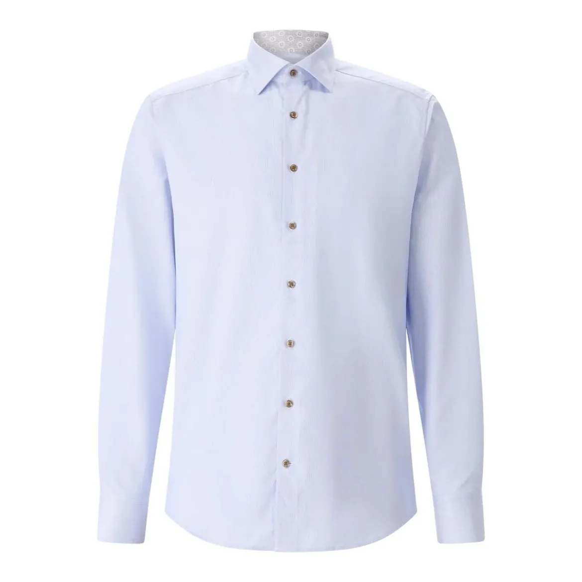 STENSTRÖMS Slimline Hemd Hellblau Hemd