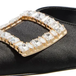Steve Madden AccessionBlack Satin High Heels