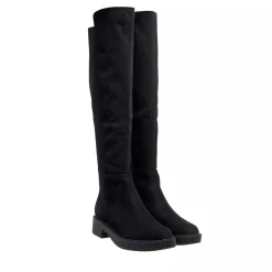 Steve Madden Applause Black Overknee-Boots