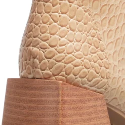Steve Madden Duchess Tan Lizard Stiefeletten