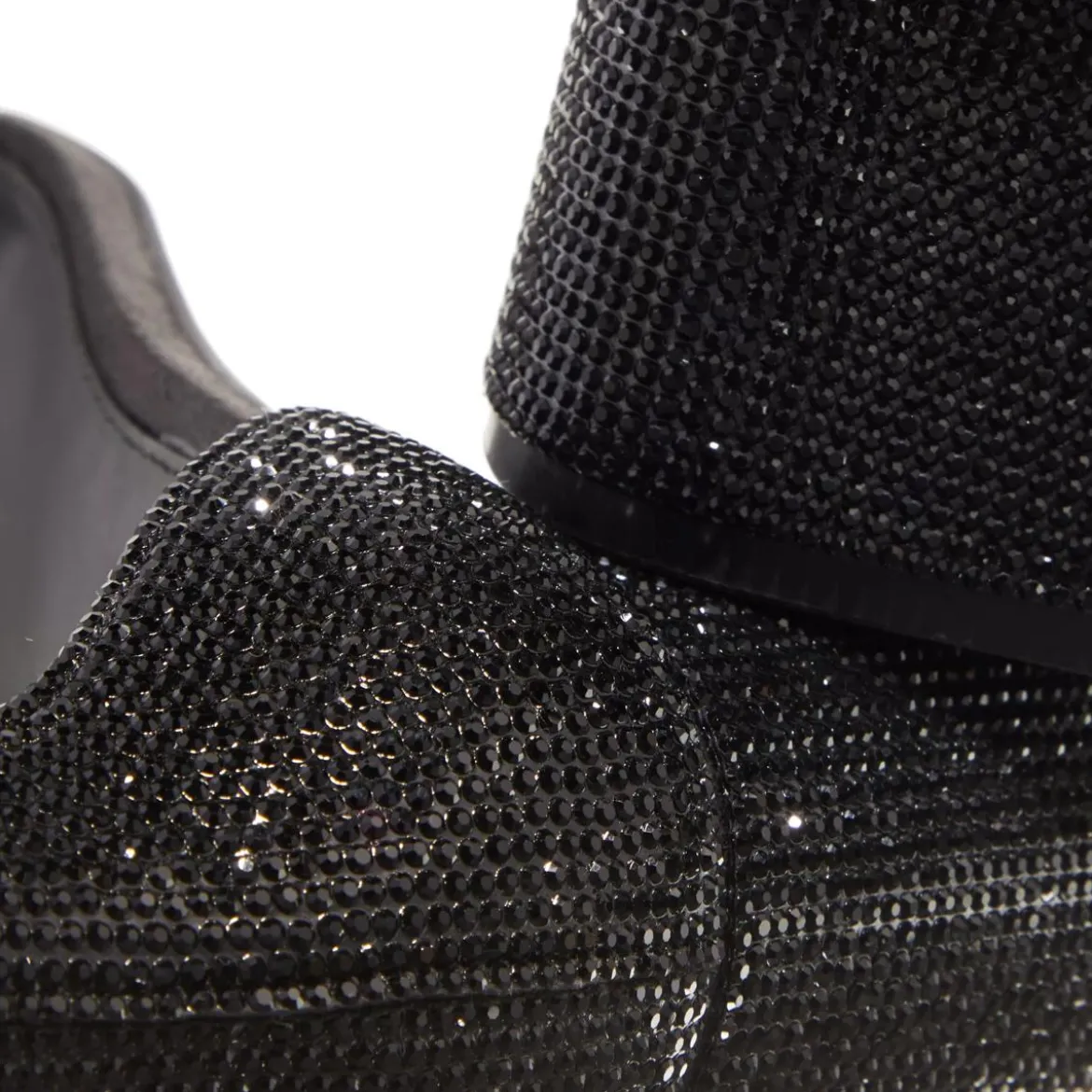 Steve Madden Epix-R Black Crystal Sandalen