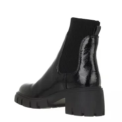 Steve Madden Hayle Bootie Black Patent Stiefeletten