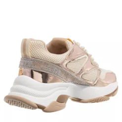Steve Madden Medallist 2 Cream Rose Gold Low-Top-Sneaker