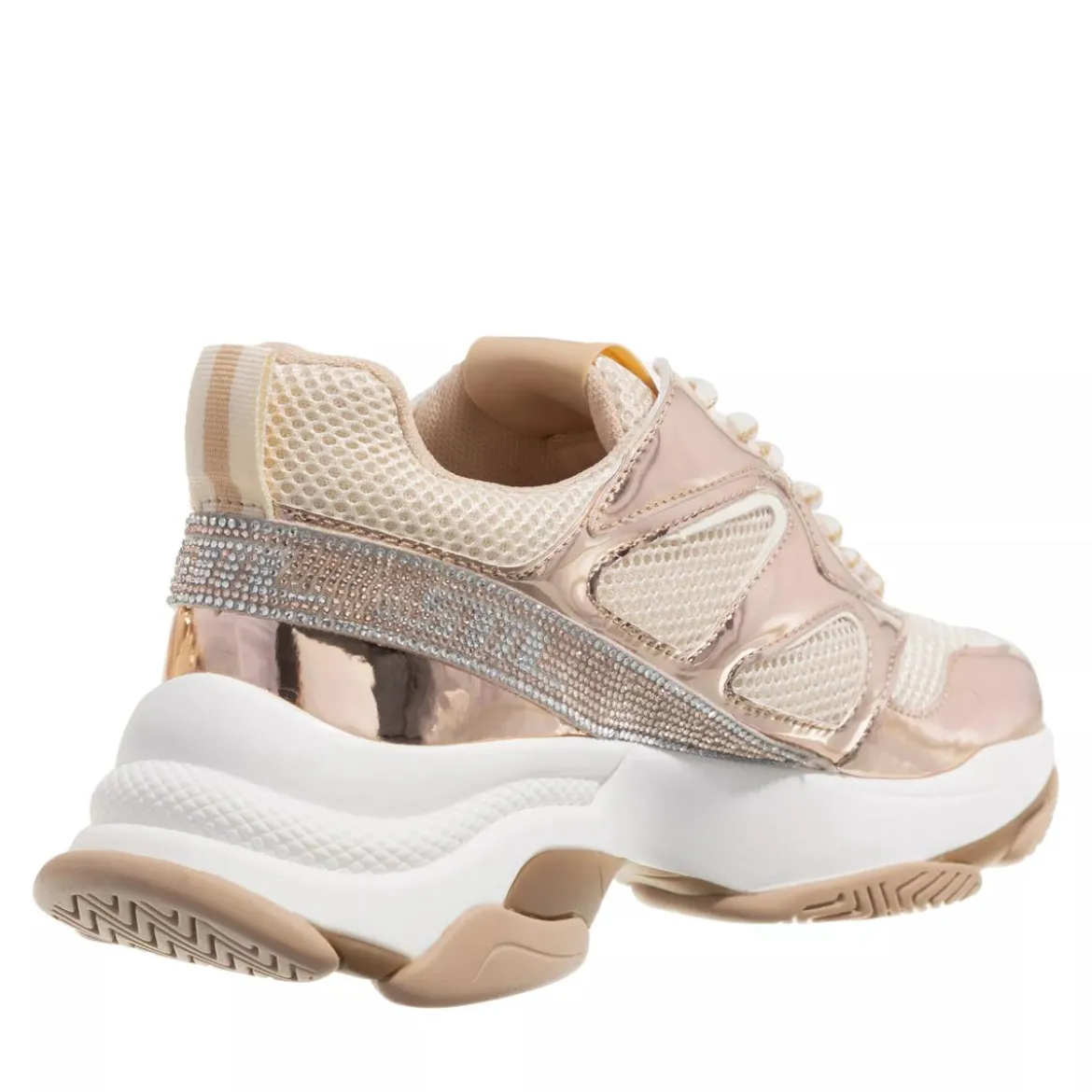 Steve Madden Medallist 2 Cream Rose Gold Low-Top-Sneaker