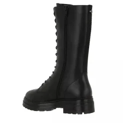 Steve Madden Neon Boot Black Multi Biker Boots