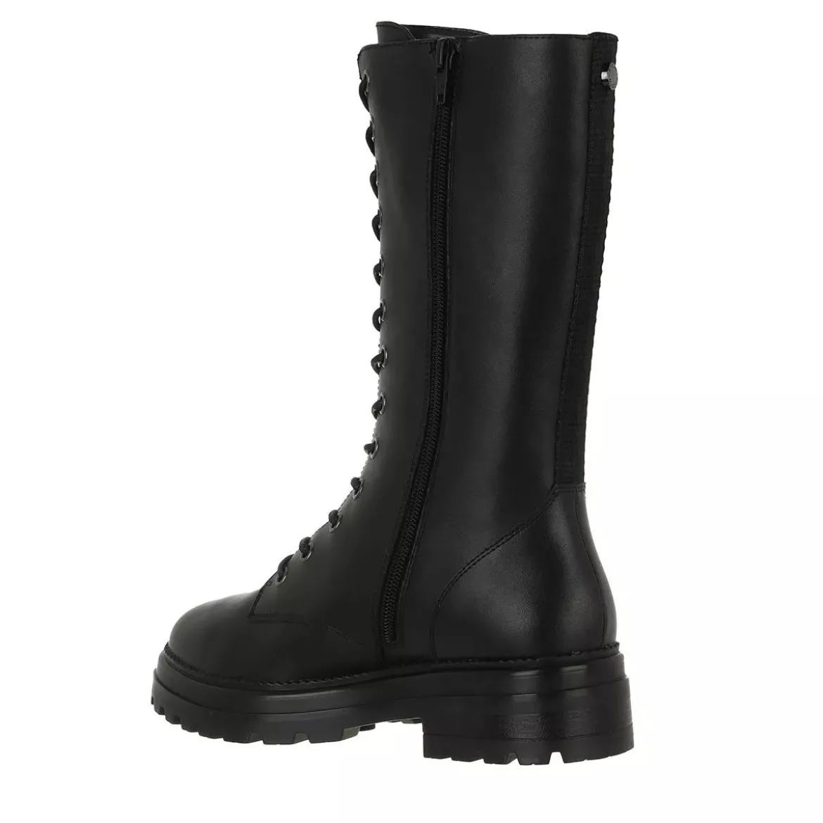 Steve Madden Neon Boot Black Multi Biker Boots