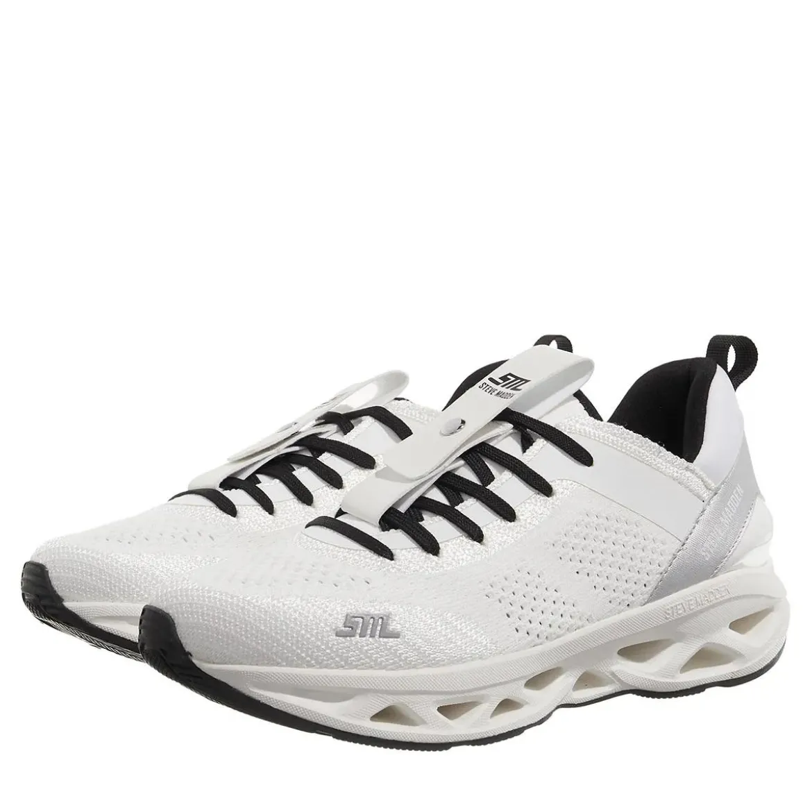 Steve Madden Surge 1 White/Silver Low-Top-Sneaker