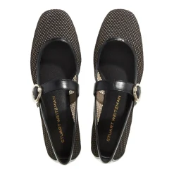 Stuart Weitzman Arabella Mary Jane Black Mary Janes