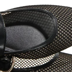 Stuart Weitzman Arabella Mary Jane Black Mary Janes