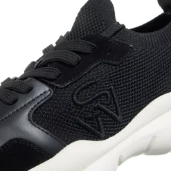 Stuart Weitzman 5050 SNEAKER Black Low-Top-Sneaker