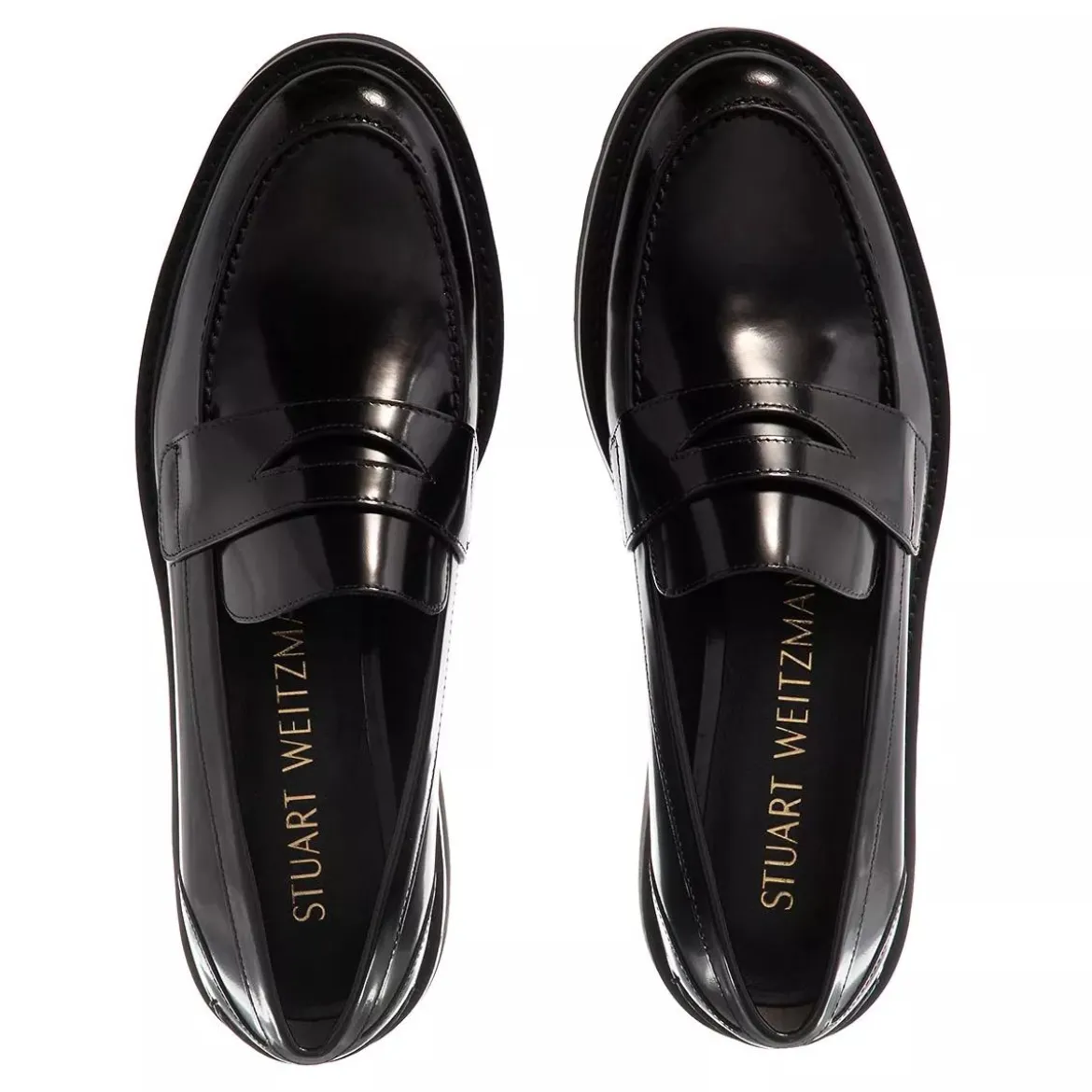 Stuart Weitzman Ultralift Loafer Black Loafer